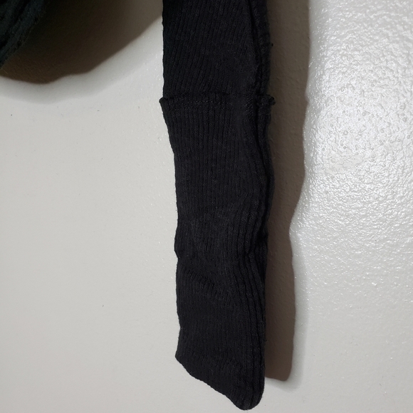 NEW Free People Lupine Wrap Ribbed Jersey Tee Top Thermal Knit Bohemian Fall - Picture 9 of 16